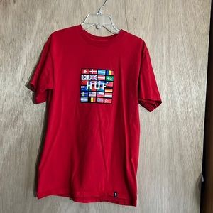 Red Huf International Logo Tee